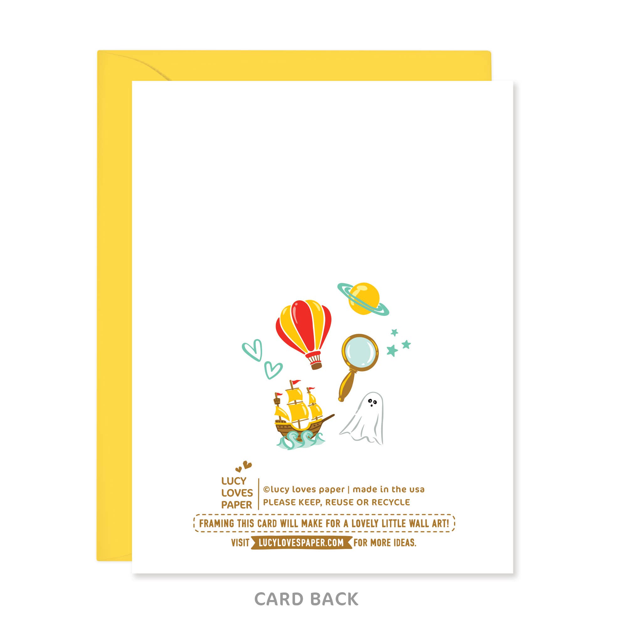 Book Lovers Father's Day Card (A2)
